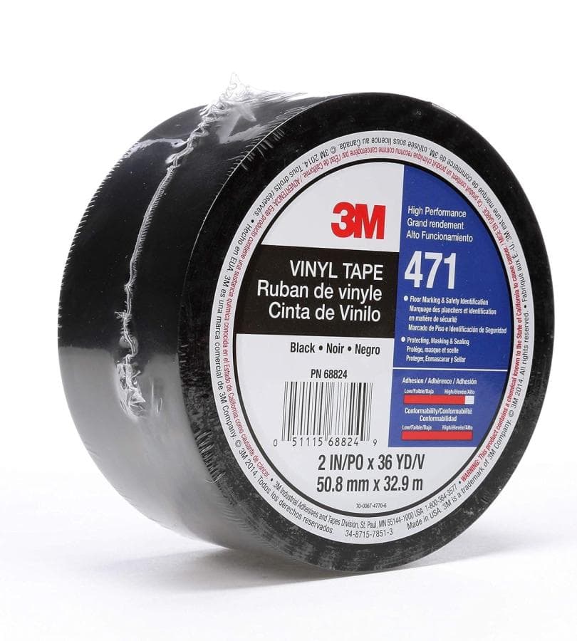 VINYL TAPE, BLACK