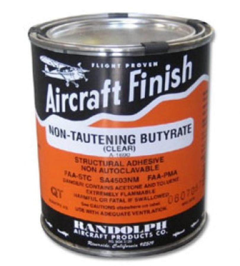 NON-TAUTENING CLEAR BUTYRATE DOPE RANDOLPH