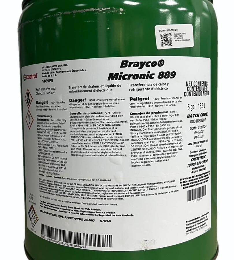 SYNTHETIC COOLING FLUID