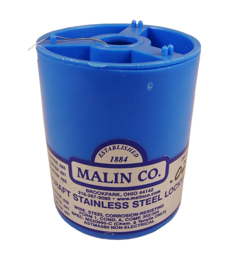 MS20995C25 Lockwire (Blue) Stainless Steel