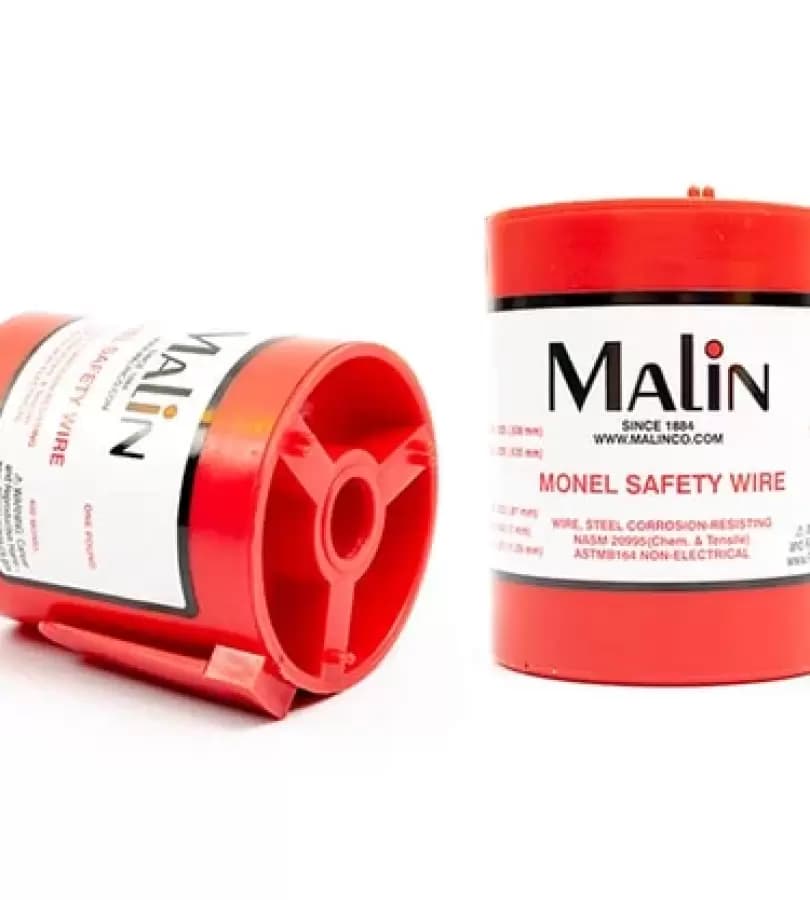 MS20995NC47 Lockwire (Red) Annealed Monel Wire