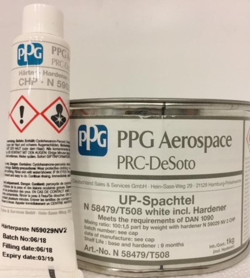 PPG FILLER HARDENER WHITE