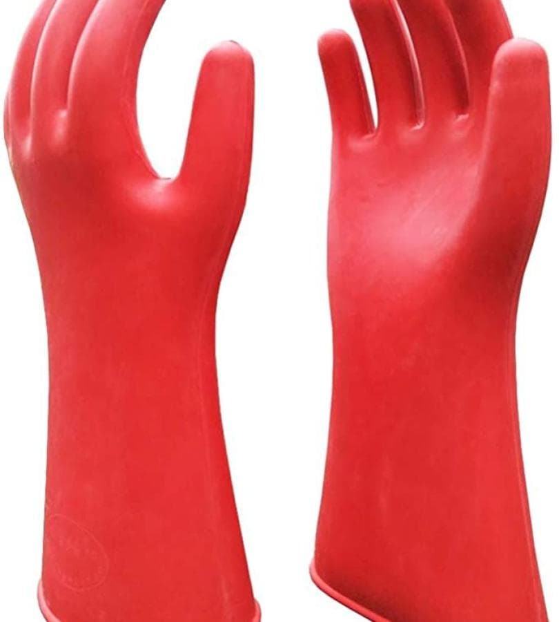 Knipex Electricians Gloves Insulated Red Rubber Electrical Insulating Gloves