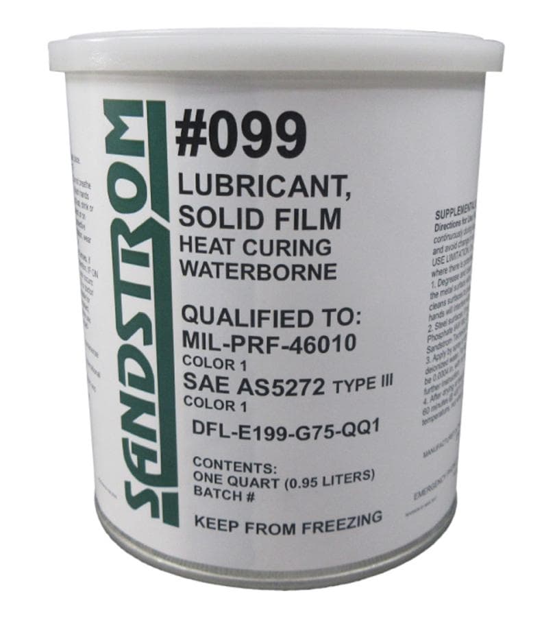 LUBRICANT, SOLID FILM HEAT CURING WATERBORNE