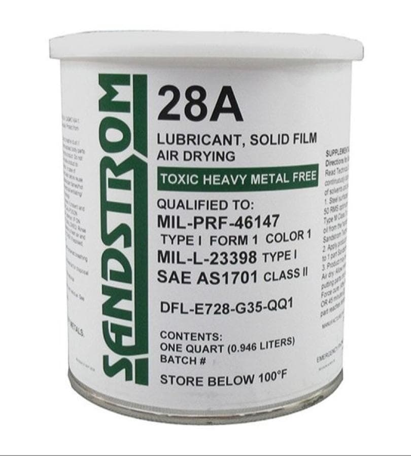 LUBRICANT, SOLID FILM, AIR CURED, CORROSION INHIBITING
