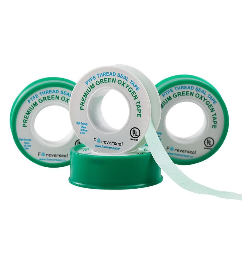 GREEN PTFE HIGH DENSITY THREAD TAPE FOR OXYGEN
