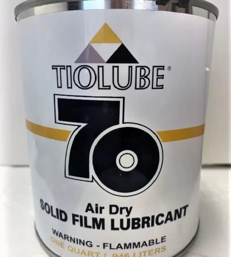 TIOLUBE 70 - AIR DRY SOLID FILM LUBRICANT - 12 OZ