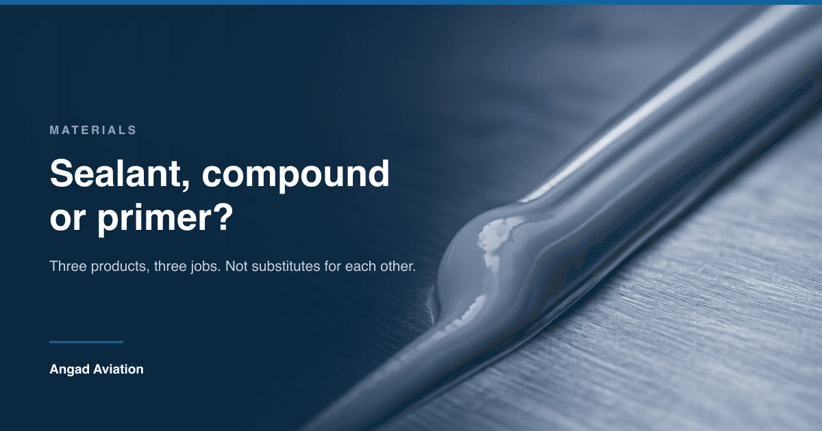 Choosing an aerospace corrosion-inhibiting sealant