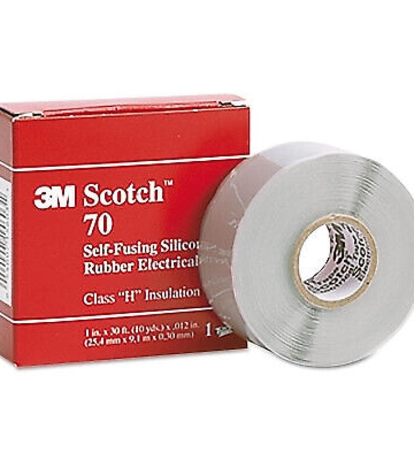 SCOTCH SELF-FUSING SILICONE RUBBER ELECTRICAL TAPE 70