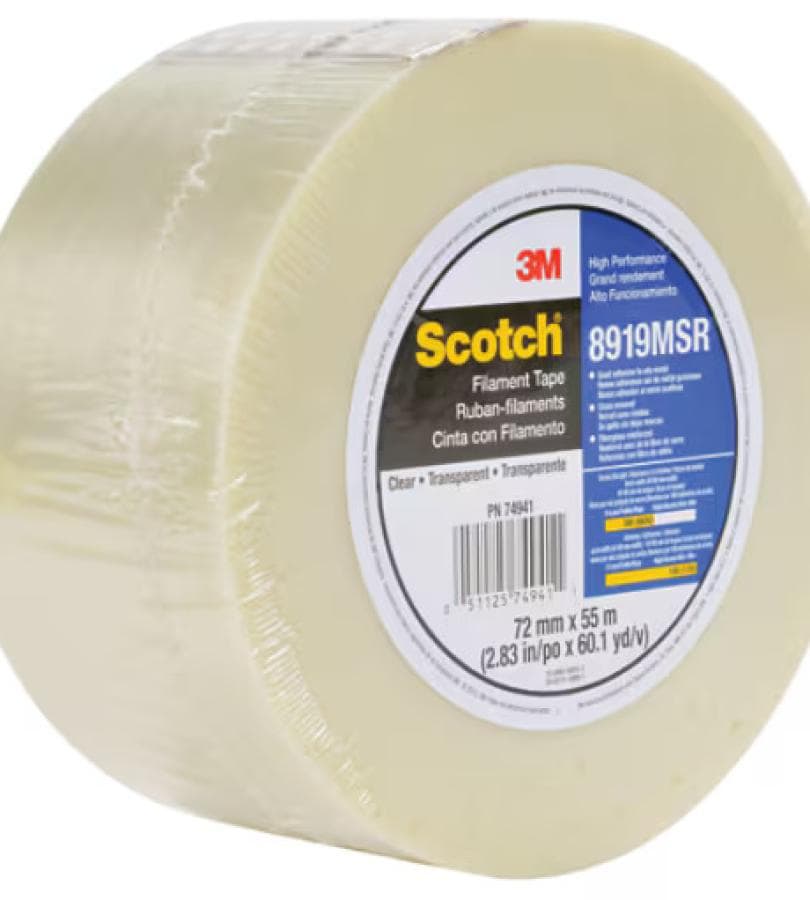 SCOTCH FILAMENT TAPE MODIFIED SYNTHETIC RUBBER