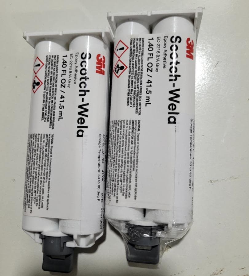 SCOTCHWELD EPOXY ADHESIVE, TRANSLUCENT