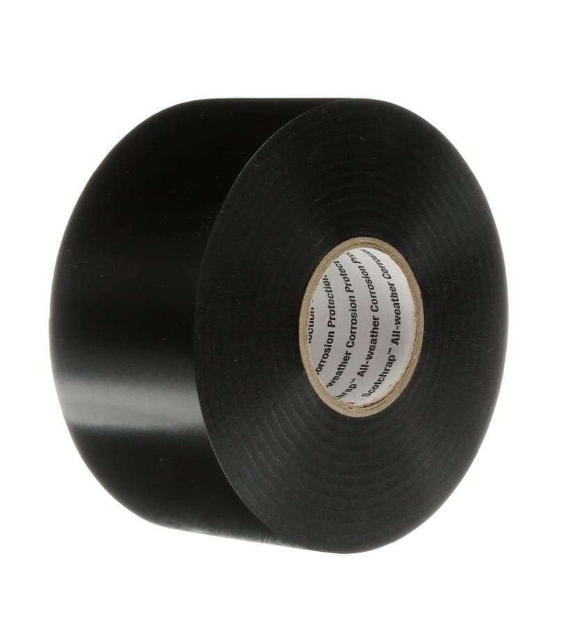 50 CORROSION TAPE, UNPRINTED, 2 IN X 100 FT, BLACK