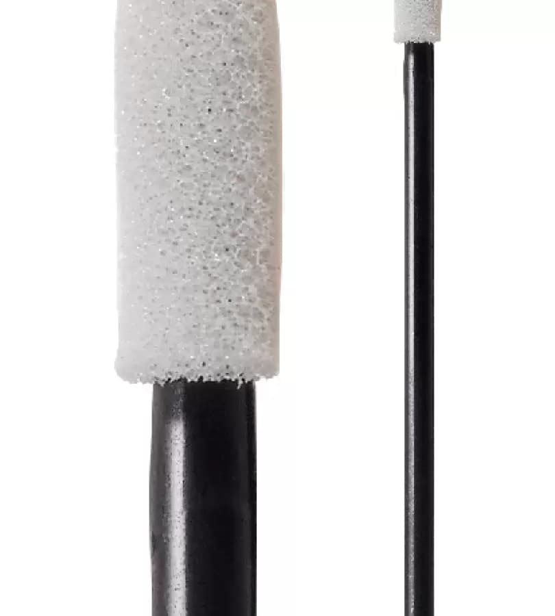 2.79 INCH OVERALL LENGTH SWAB WITH SMALL MITT AND POLYPROPYLENE HANDLE