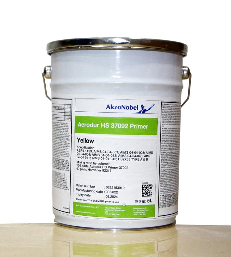 Aerodur HS 37092 Yellow Epoxy Primer
