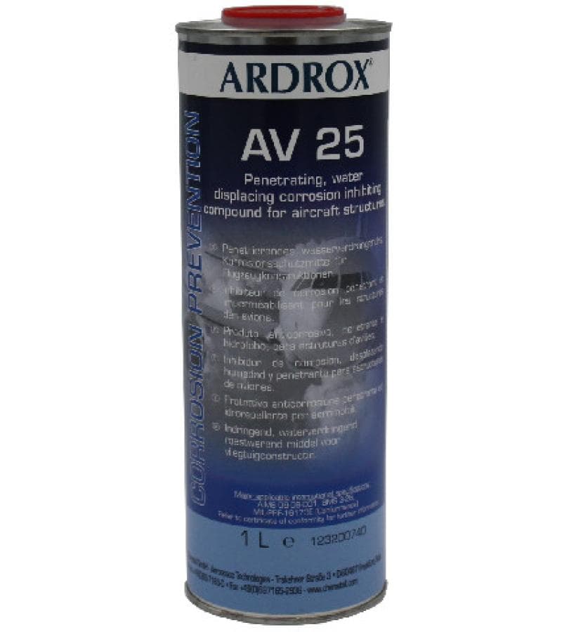 Ardrox AV25 Penetrating Water Displacing Corrosion Inhibiting Compound