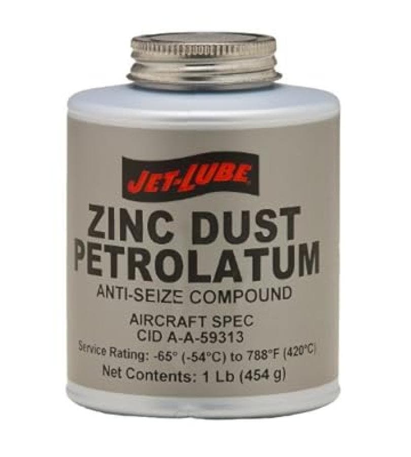 Jet-lube Zinc Dust Petrolatum Anti Seize