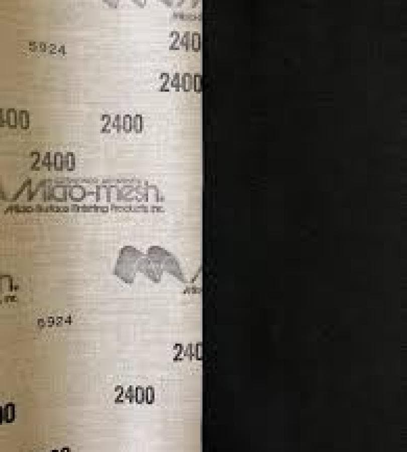 Micro Mesh Grit 2400 Cushioned Abrasive Paper