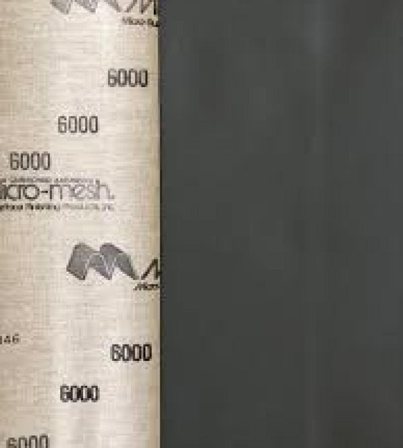 Micro Mesh Grit 6000 Cushioned Abrasive Paper