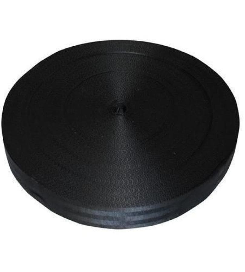 SEAT BELT 2" WEBBING BLACK