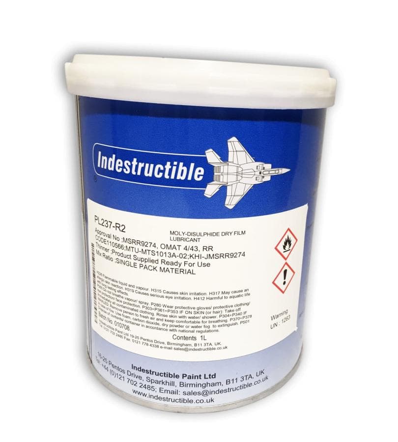 PL237-R2 Moly-Disulphide Dry Film Lubricant