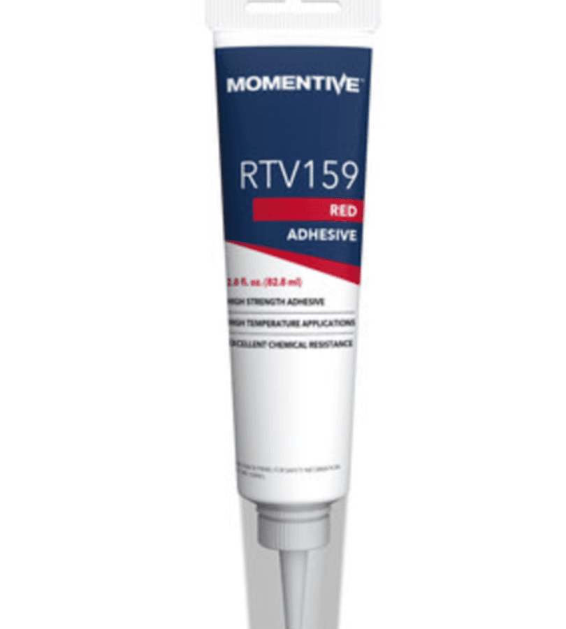 RTV 159 High Strength Paste Adhesives Acetoxy Cure — Red