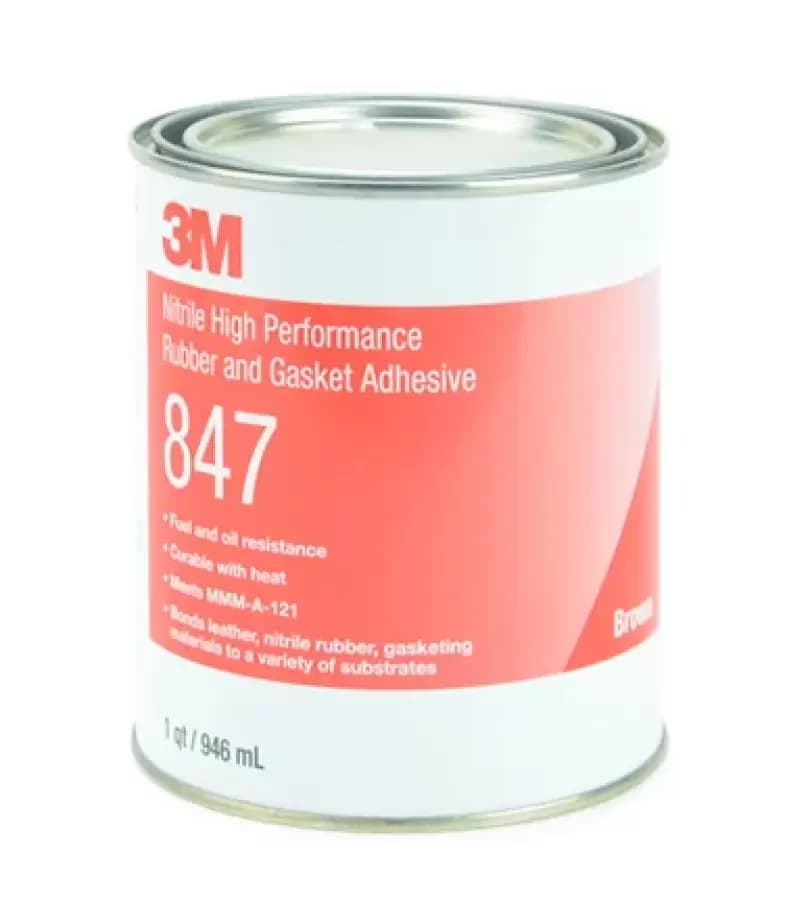NITRILE HIGH PERFORMANCE RUBBER AND GASKET ADHESIVE,BROWN
